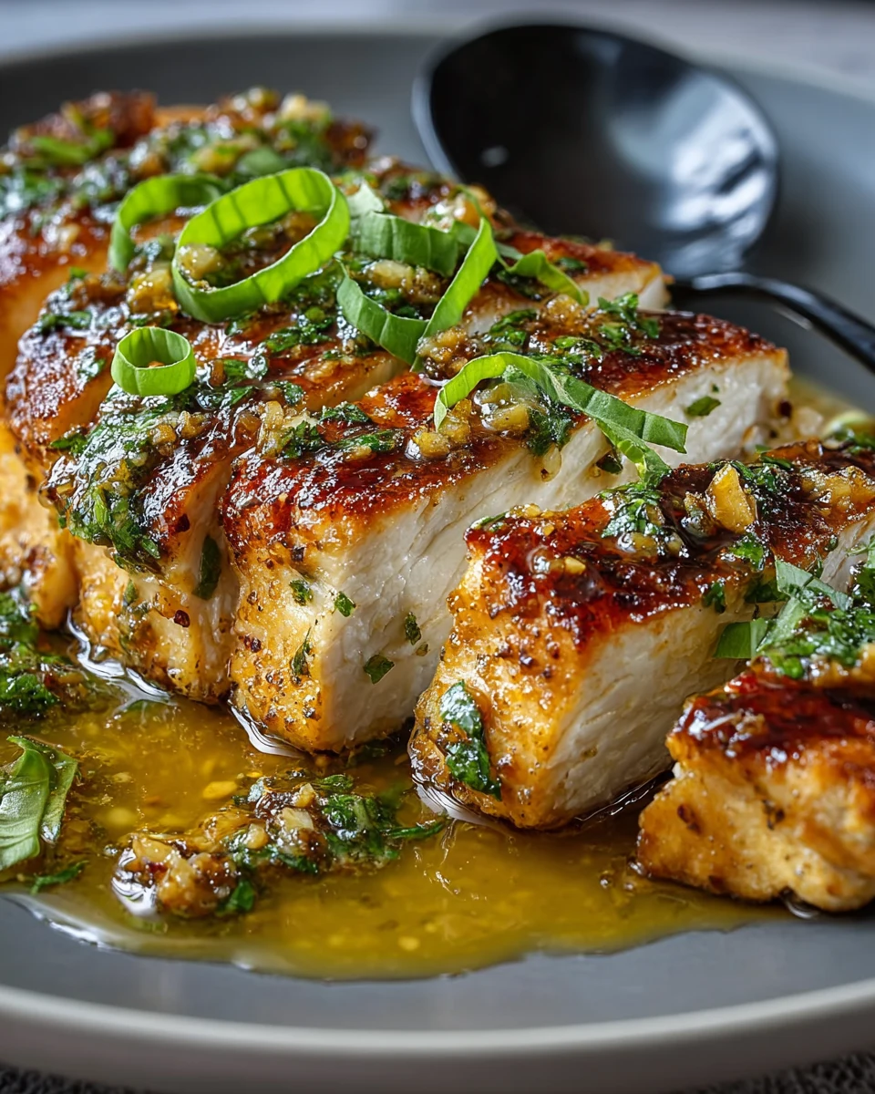 Garlic Basil Chicken Recipe