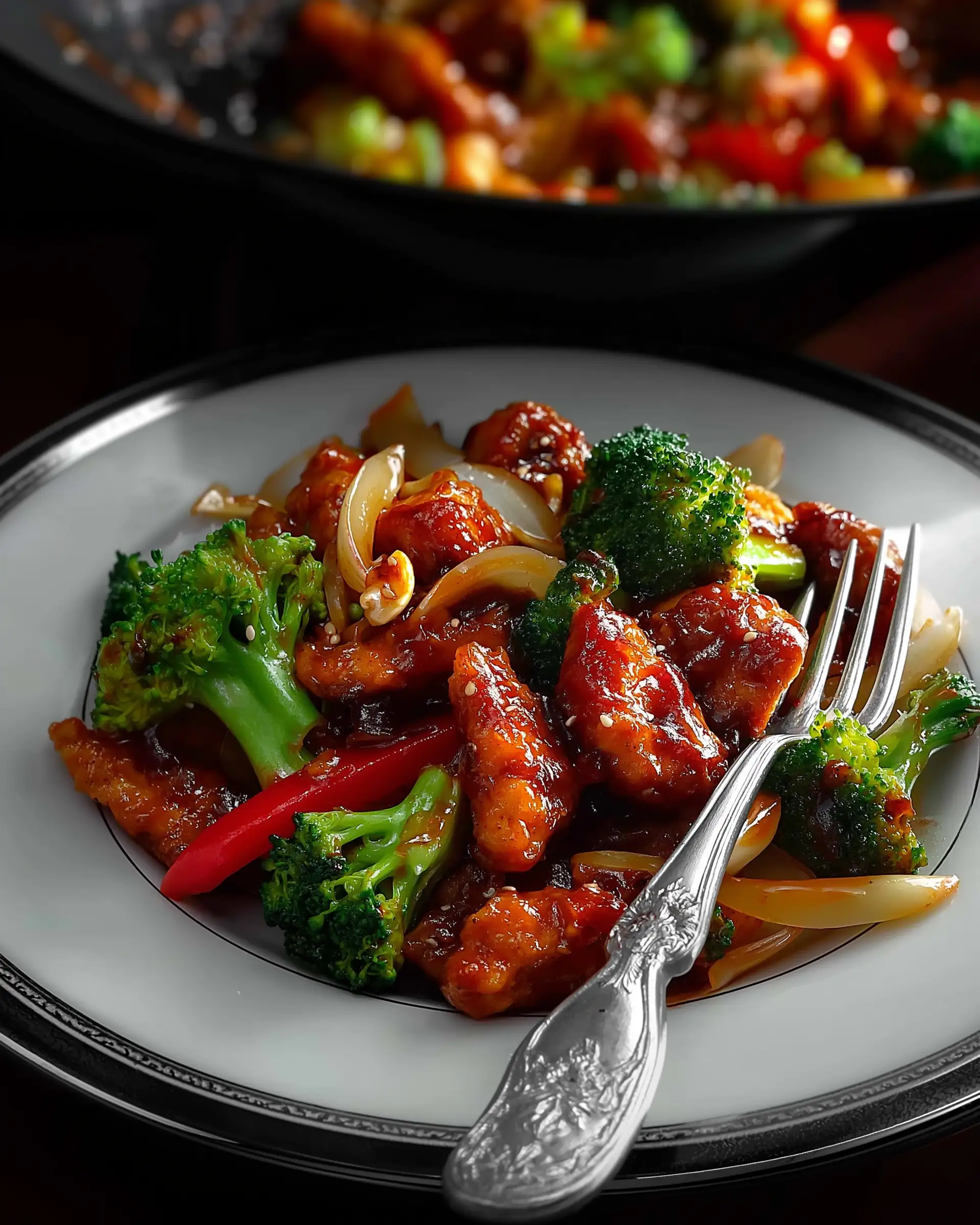 Healthy Sesame Chicken Stir-Fry