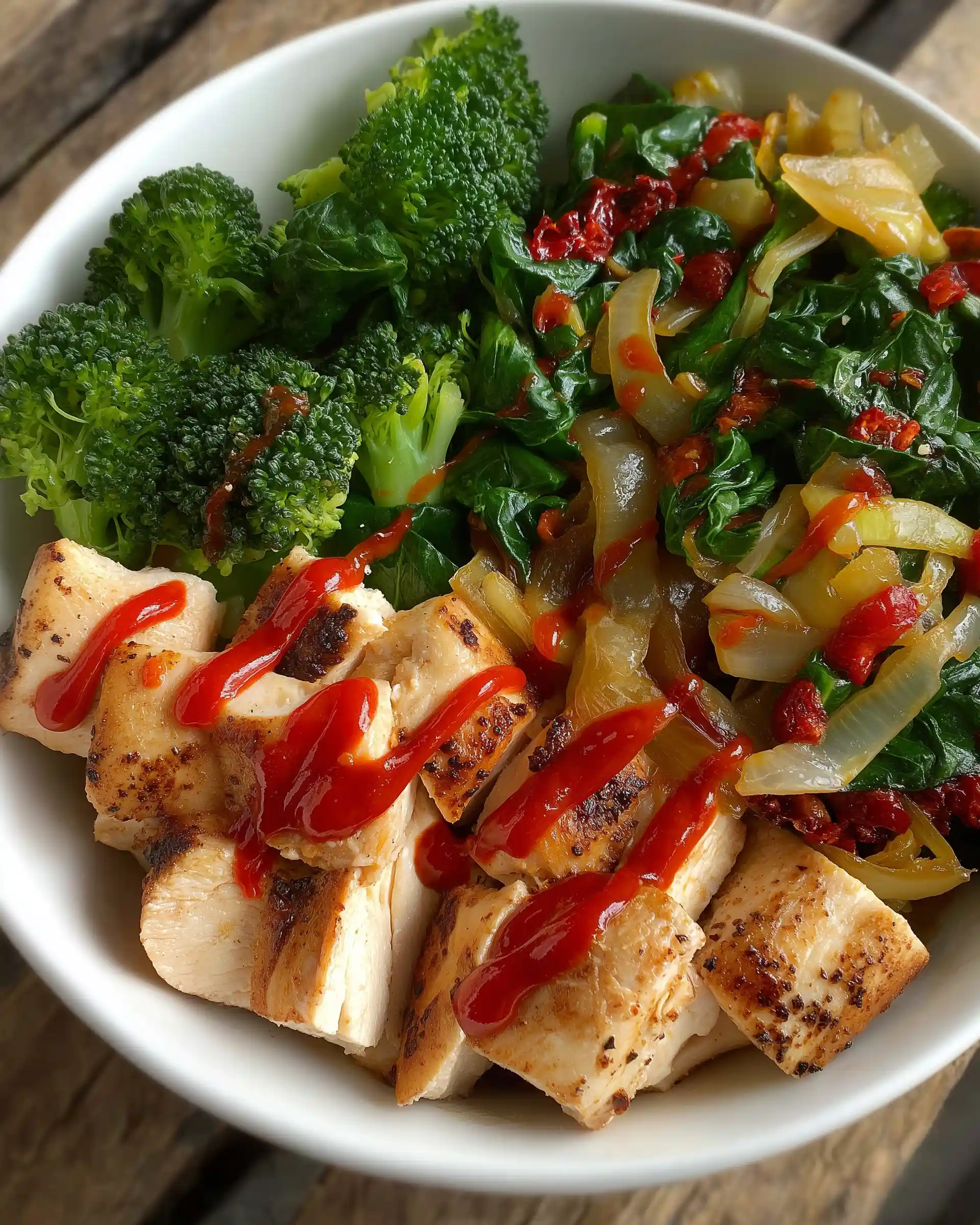 Paleo Sesame Chicken & Veggie Bowl
