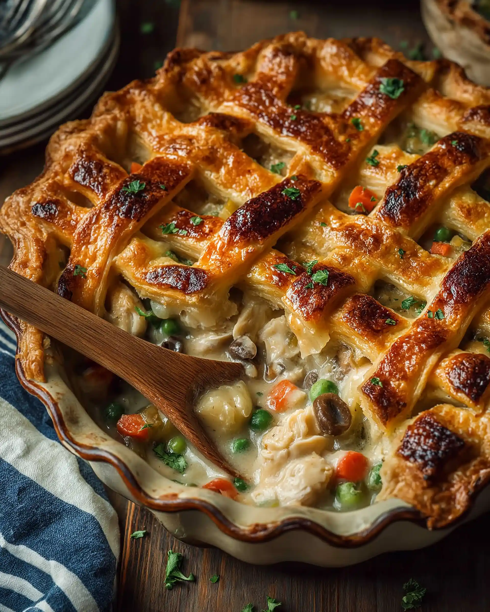 Chicken Pot Pie Casserole Recipe