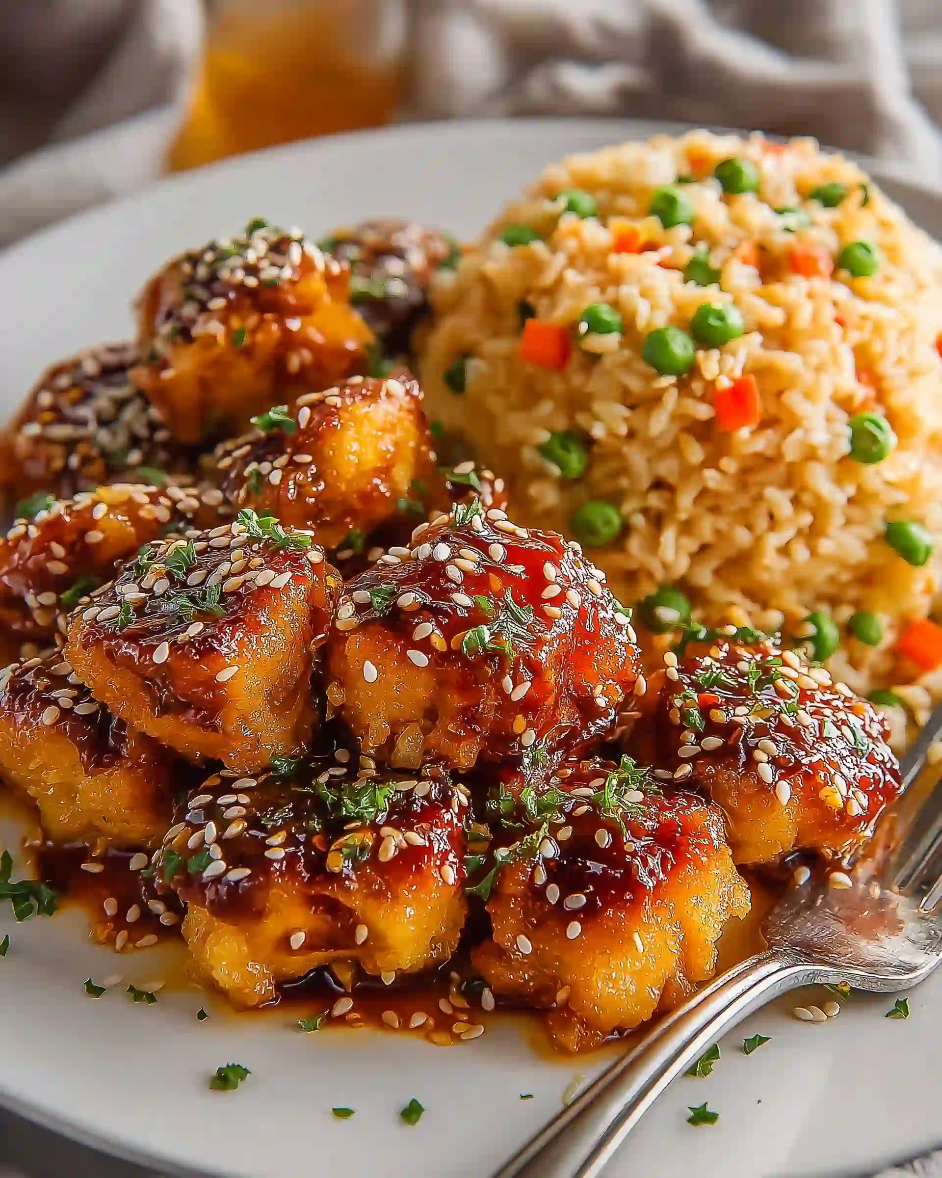 Gluten-Free Honey Sesame Chicken Bites