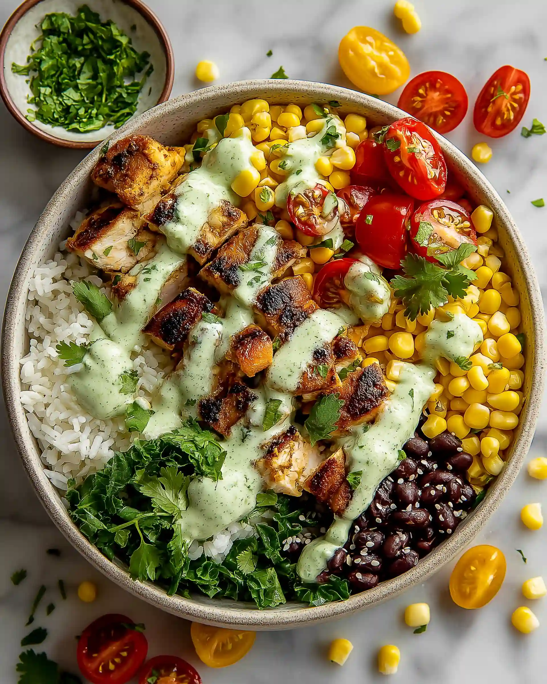 Sesame Chicken Burrito Bowls (Low-Carb Tortilla)