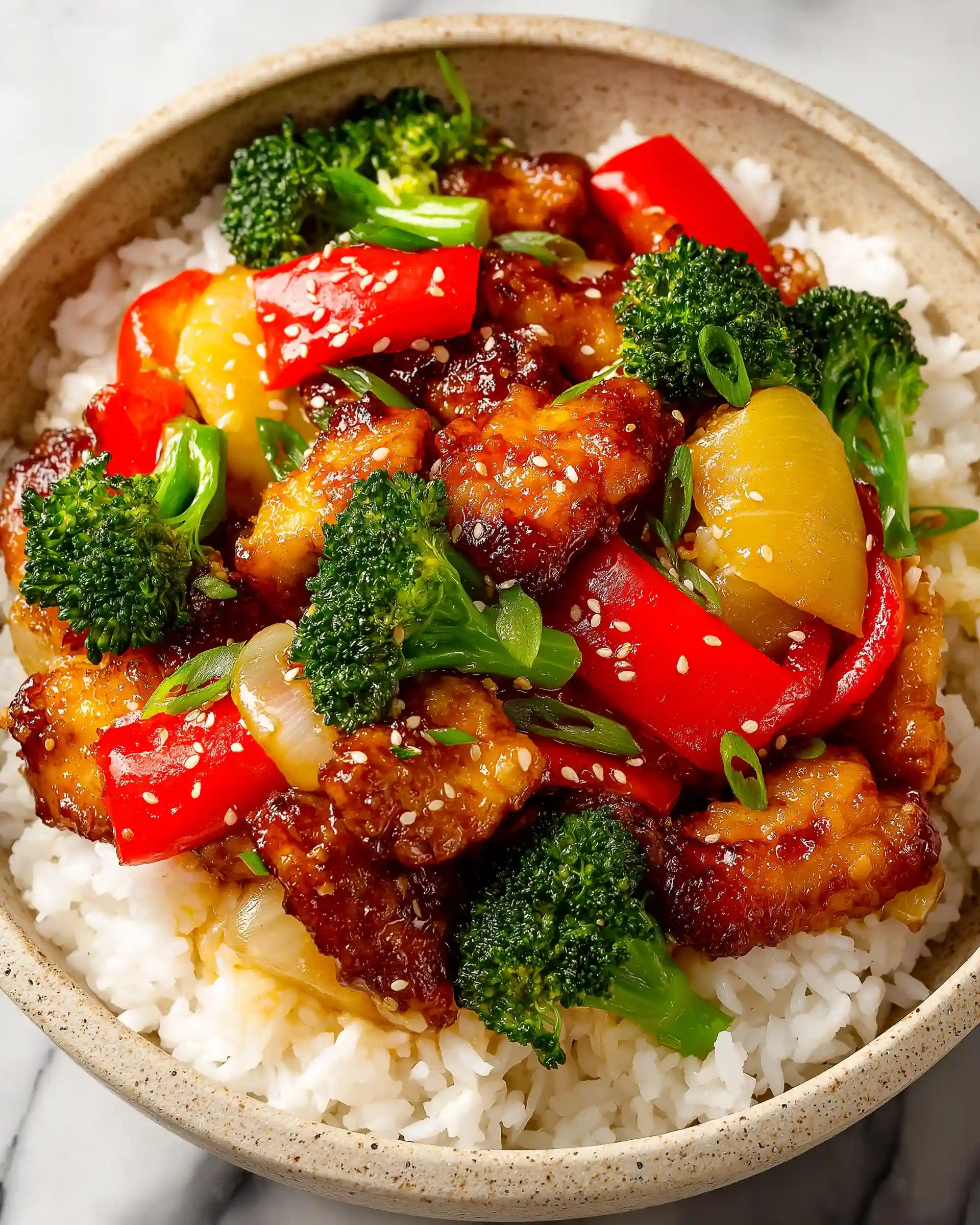 Teriyaki Sesame Chicken Stir-Fry