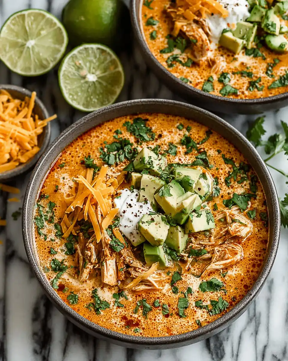 Creamy Chicken Chili Soup