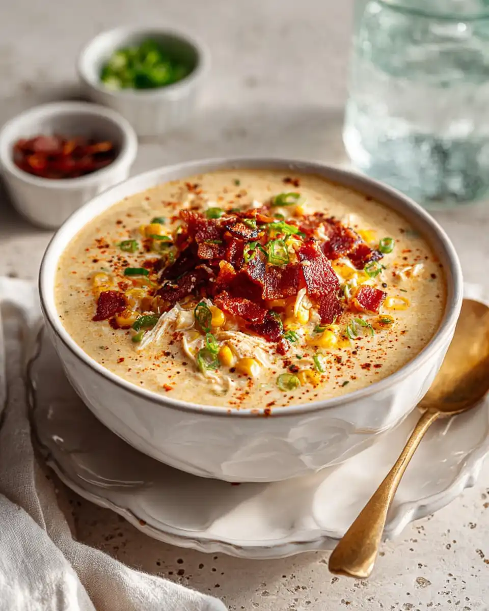 Creamy Chicken Corn Soup