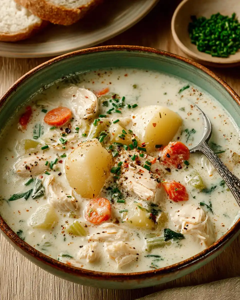 Creamy Chicken and Potato Soup