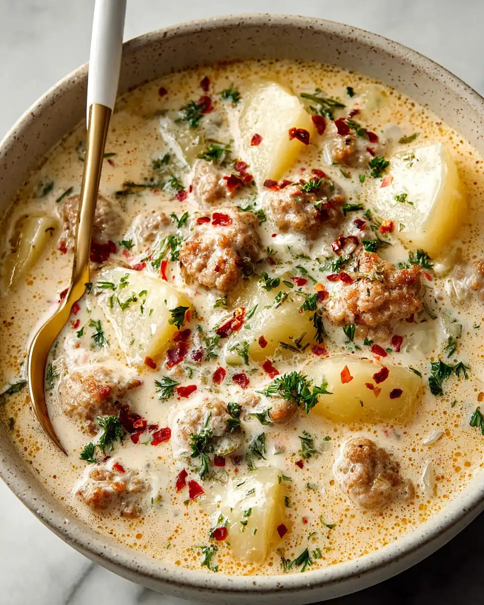 Creamy Italian Sausage Soup