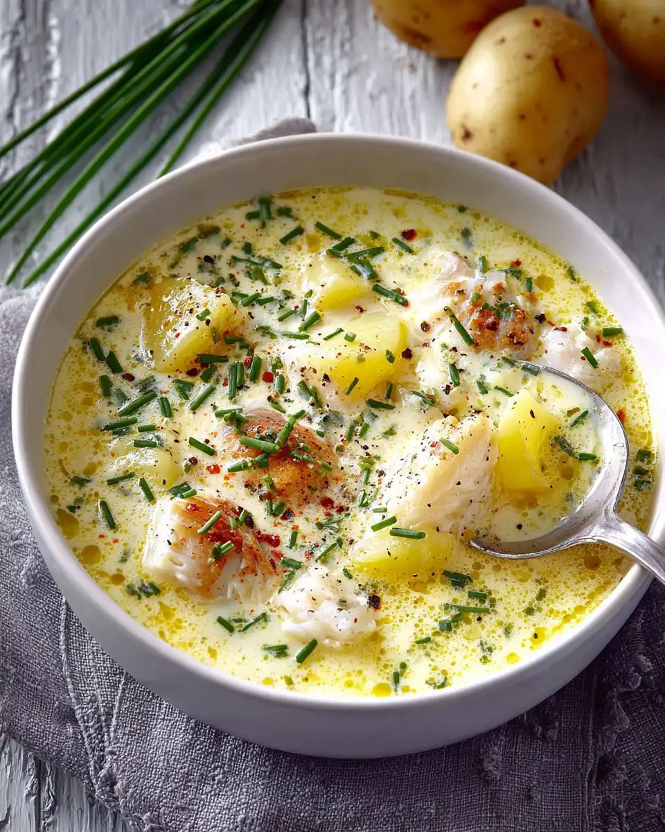 Creamy New England Fish Chowder