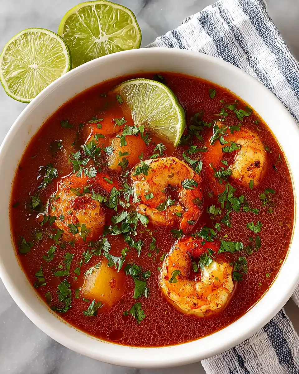 Puerto Rican Shrimp Stew Soup