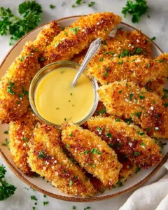 Crispy Oven-Baked Chicken Tenders With a Bold Crunch