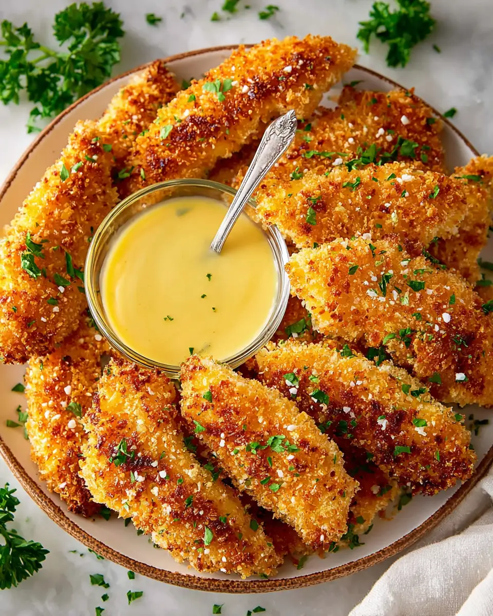 Crispy Oven-Baked Chicken Tenders With a Bold Crunch