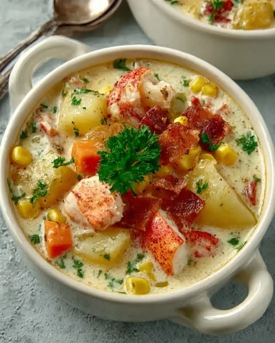 Lobster Corn Potato Chowder