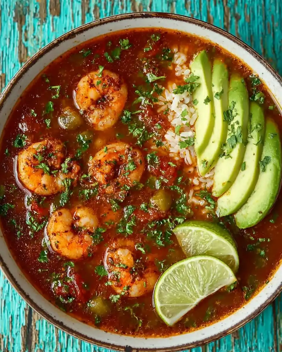 Puerto Rican One-Pot Shrimp Soup