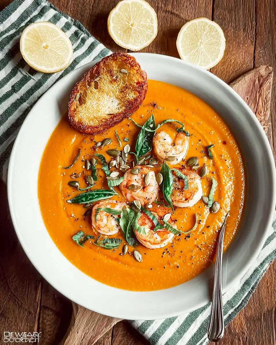 Pumpkin Shrimp Bisque