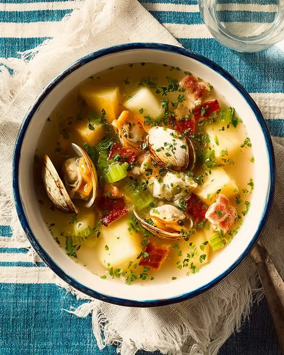 Rhode Island Clam Chowder Honest Classic
