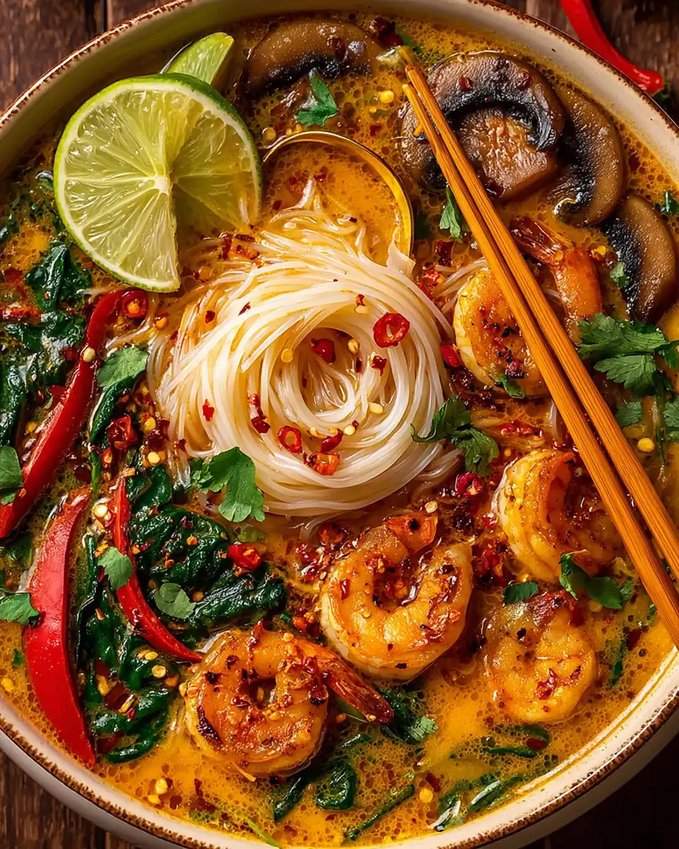 Thai Coconut Shrimp Soup That Everyone Loves