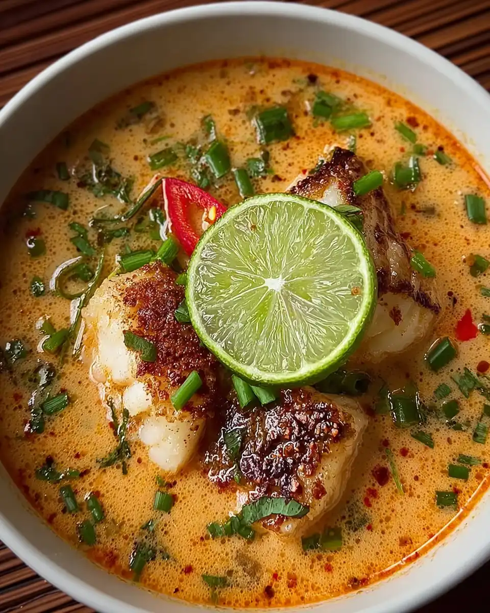This Coconut Lime Fish Soup